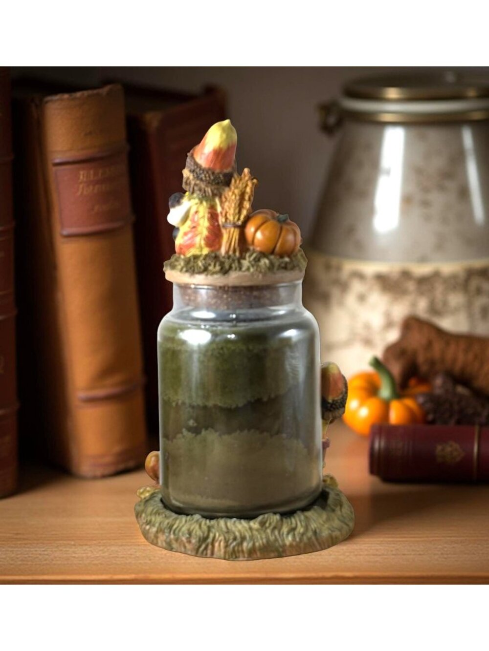 Yankee Candle “Harvest Babies / Nut Baby” Topper & Base | Fall Pumpkin Display S - Picture 5 of 10